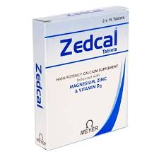 Vitamins & Supplements, ZEDCAL TABS